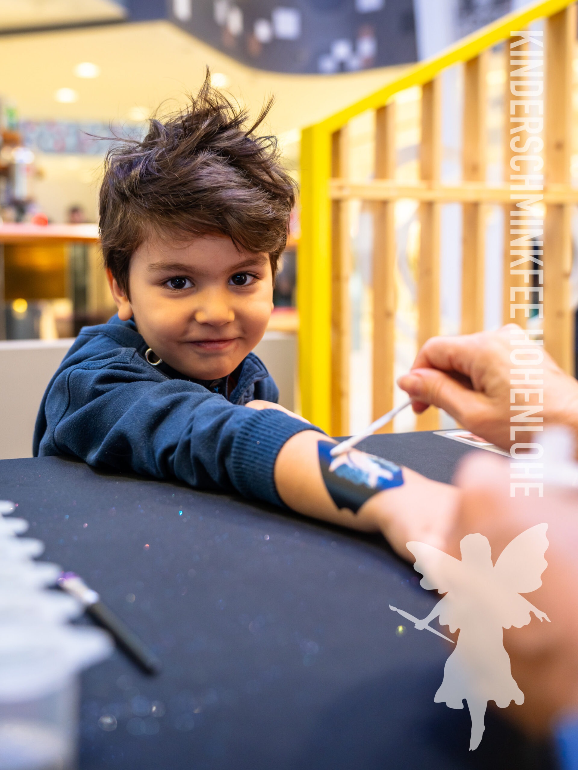 Glitzertattoos und Kinderschminken in Hohenlohe und Heilbronn