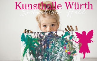 Kinderschminken Schwäbisch Hall beim Eröffnungswochenende der Kunsthalle Würth