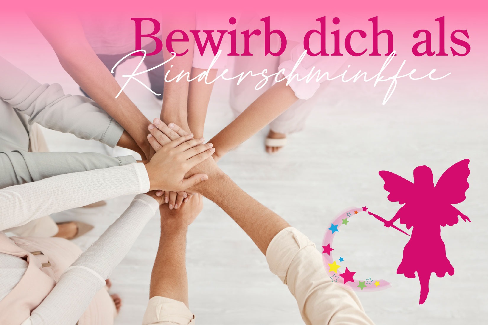 Schminkfee werden bei der Kinderschminkfee Hohenlohe – kreativer Nebenjob
